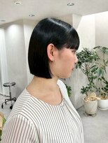 クム 横浜(qumu)&nbsp;【qumu 横浜】ぱっつんボブ×黒髪