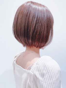 セイドット オモテサンドウ(Say. omotesando) ショートショートボブ白髪染め白髪ぼかしショートとボブの間