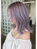 トレンドスタイル♪抜け感×透明感ラベンダーアッシュ◎