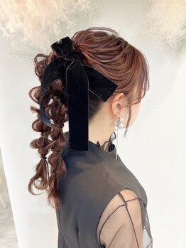 レア(Le'a)の写真/【早朝6:00~OK】ヘアセット/メイク/着物レンタル/着付全て揃う♪結婚式・参列者や受付の方にもおすすめ◎