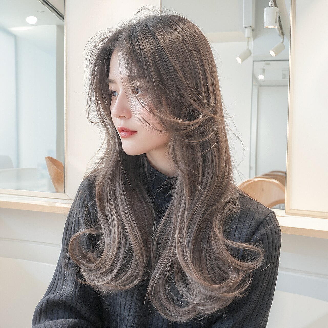 【人気No.1♪】カット+N.カラー+髪質改善TOKIO \10900