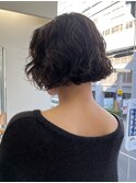 フレンチボブ/ボブパーマ/くせ毛風パーマ