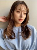 ニュアンスパーマ×大人ガーリー