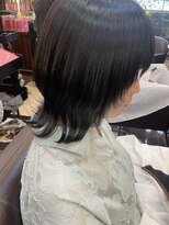 キャラ 池袋本店(CHARA)&nbsp;ウルフカットメンテナンスで美シルエットに！【ウルフ/大村】