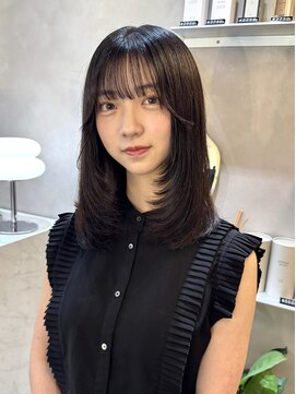ジーナ 天神(Zina) 韓国ヘア/レイヤーカット/顔周りカット/ザクザクレイヤー
