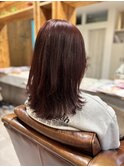 大人美人くびれヘア艶感結べるボブうる艶髪レイヤーカット