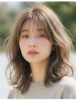 ミラー プラス エヌ(MIRROR+n)&nbsp;20代30代40代　海外風・ニュアンスレイヤーパーマ＃5　宝塚