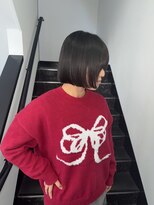 ヘーゼル 博多(HAZEL.)&nbsp;バッサリカットでボブに