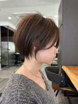 ビューエヒメ(VIEW EHIME)&nbsp;20代30代40代小顔くすみベージュマッシュショート