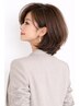 【白髪ぼかし】上品透明感カラー ¥8000 カット別