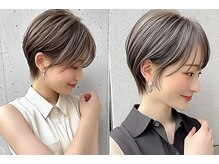 ALUSHE 船堀　完全個室　髪質改善　縮毛矯正　ボブ　白髪ぼかし【10/1OPEN(予定)】の雰囲気（大人ショート　是非お任せください髪質改善〈オージュア〉船堀）