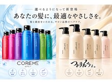 シェリー アン(cherie un)の雰囲気（お悩みに合わせた【つるりんちょ】と【コアミー】）