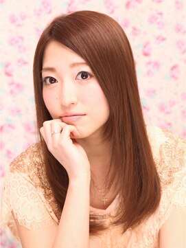 モニカ 横須賀中央店(Monica) スウィートなストレートスタイルを上品にひとひねり！