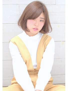 ミュージアム(MUSEUM) ■MUSEUM■ワンカールボブ★クリアベージュカラー♪二星2