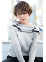 ディフィーノ 青山(DIFINO)&nbsp;ニュアンスカール外国人風質感のショートパーマヘア♪山口祐亮