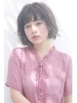 ラフィス ヘアーヴェイル 梅田店(La fith hair vail) 【Lafith】透明感たっぷり☆ショートボブスタイル