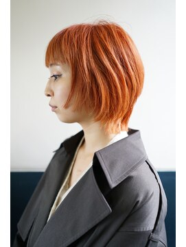 ラフレシア(rafflesia) ジューシーオレンジカラーのウルフショート