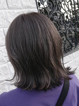 ルシエ 立川(LUCIE) アッシュグレー×外はねロブ