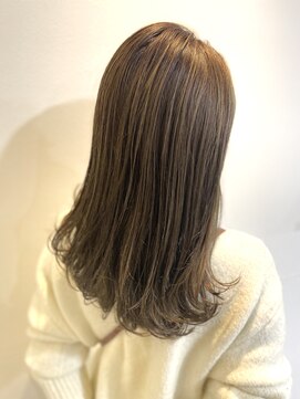 ソワン ドゥ ブレス フラン 東花園店(soin de brace Fran) ハイライト×アッシュブラウン