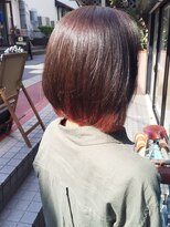 ティーラック(T:Luck)&nbsp;モテ髪ピンクベージュで2セクションインナーカラー[下北沢]