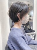 【斉藤 航人】ダークアッシュでイメチェン丸みショートボブ