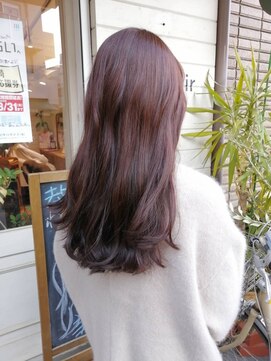 ハチマルハチ エアー 向ヶ丘遊園店(808 air) ブラウニーカラー@30代40代50代60代