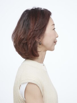 えがお美容室 【えがお美容室】60代におすすめ☆似合わせカットミディアム