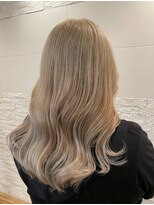 ヘアーブランド ビーアーツ(hair brand b arts) 夏らしい愛されブロンドカラー