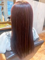 カミビトグロウ(kamibito glow)&nbsp;20代30代40代ショコラブラウン髪質改善カラー艶感ストレート