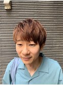 ハイライト/マッシュパーマ/ウルフ/アッシュブラック[吉祥寺]