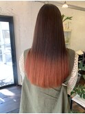 グラデーションカラー×酸熱トリートメント