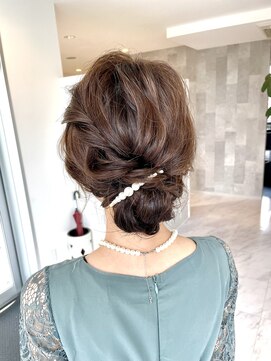 ヘアーデザイン シーベル(HAIR DESIGN SEA BELLE) 結婚式お呼ばれヘアアレンジ