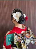 はたちの集いヘアセット