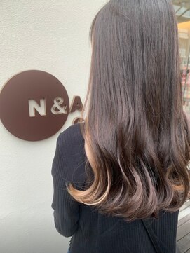 エヌアンドエーコンティ(N&A CONTi) レイヤーカット インナーカラー/Wカラー/ワンカール#1