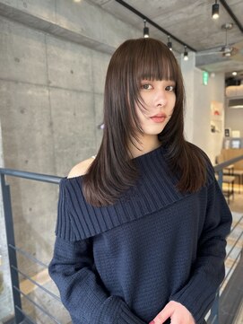 ウェイズ トウキョウ(Ways TOKYO) ワンカールで作るミディアムレイヤースタイル