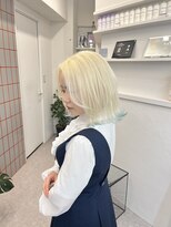 ペレ 渋谷(PELE)&nbsp;カール/セミディ/シアーカラー/姫カット/渋谷