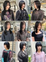 カフ(CAF) CAF松本/ウルフ、レイヤー/ダークトーンカラー/バリエーション