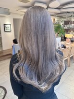 ビーチ(BEACH)&nbsp;ブリーチ透け感カラーミルクティーラベンダーグレージュ