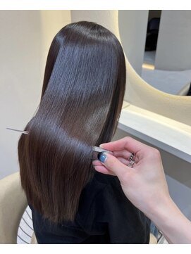 プアメリア 名古屋(Puamelia) ストレート×艶カラー［名古屋］