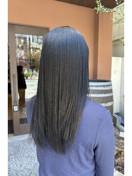 ココカラヘアー プラス(cococara‐hair plus) ブルーブラック/ナチュラルストレート/艶髪/透明感