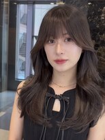 ハルキ ミナト ジャパン フクオカ(HARUKI MINATO japan FUK)&nbsp;ミディアムレイヤー／韓国ヘア／髪質改善/顔まわり/ブリーチなし