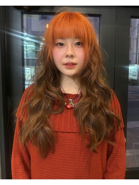 プール(POOL) orange×brown