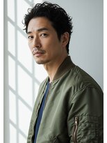 アントワープトーキョー(antwerp TOKYO)&nbsp;メンズパーマスパイラルパーマ縮毛矯正40代50代