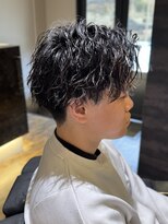 エクファフォーメン(EX-FA FOR MEN)&nbsp;ブルーブラック/スペインカール/スパイキーショート/瀬田