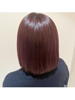エイクス ヘア デザイン×美髪クリニック 千葉(AQs hair design)&nbsp;ビタミン豊富なカシスピンクカラー♪小西 輝