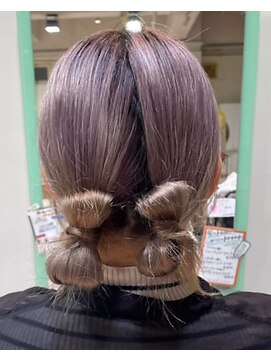 ラピッシュ 二和向台店 ハイトーンにも可愛い！カチモリスタイル