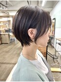 熊本ショート　可愛い丸みショート　熊本美容室　熊本上通り　