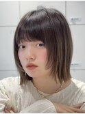 フェイスレイヤー/レイヤーボブ/小顔カット/顔周りレイヤー