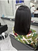イメチェンスタイル/フルバング/似合わせカット/東銀座