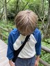 <痛み軽減＞ケアブリーチ+ケアカラーコース ￥17,600